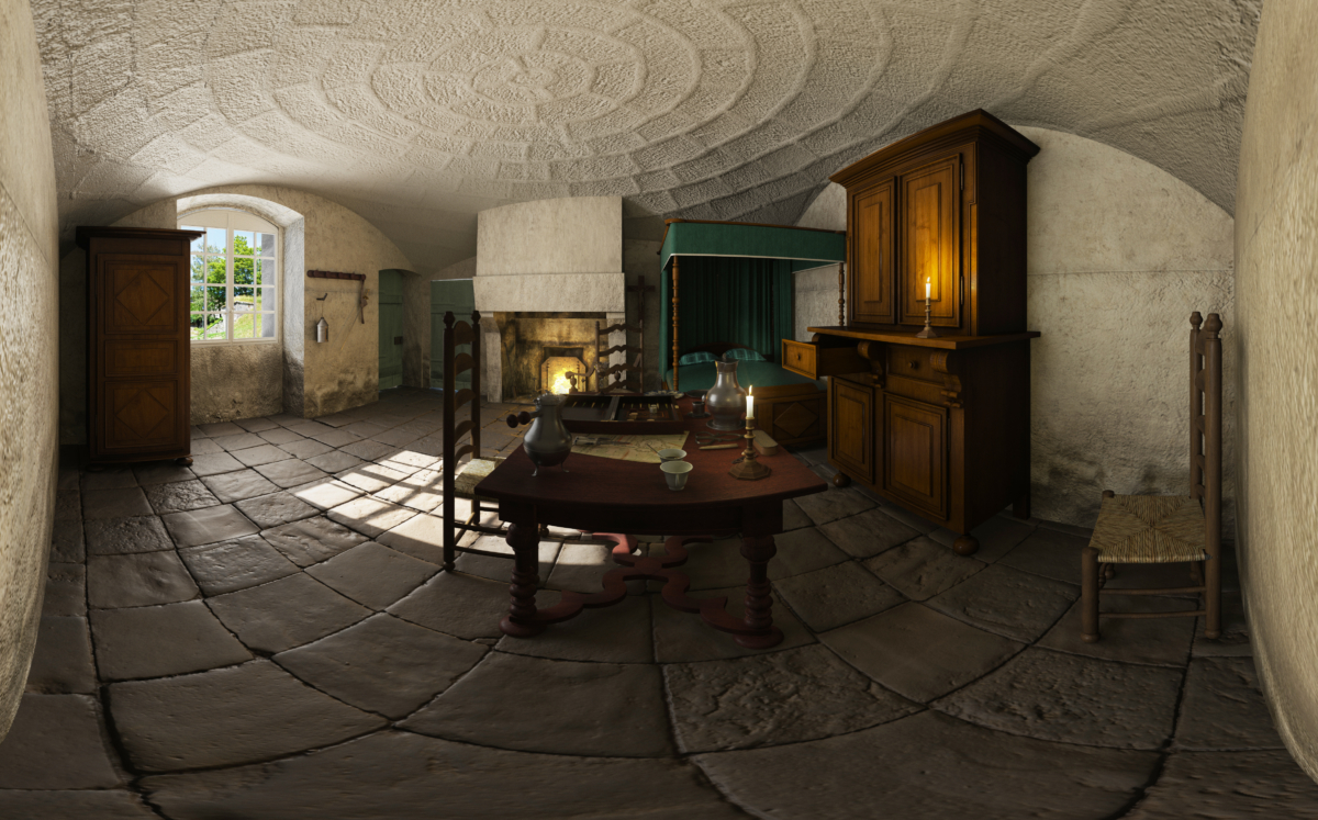 Château de Creil HERITAGE VIRTUEL Agence 3D Patrimoine historique